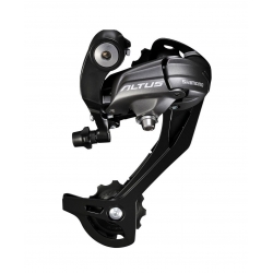 Перемикач Shimano задній Altus 9шв RD-M370-L, SGS, чорний в упаковці